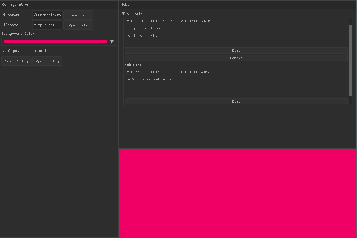 Project preview